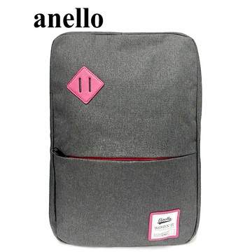 日本 anello 猪鼻子大開口後背包(銀灰) AU-A0135 AU-A0135 【momi宅便舖】