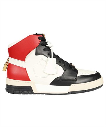 Buscemi Leather High-top Sneakers