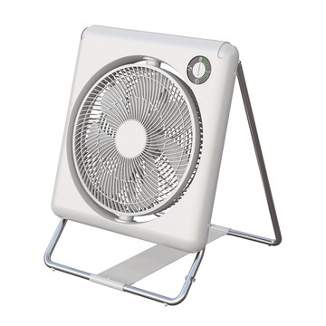 方型收納DC風扇 白色