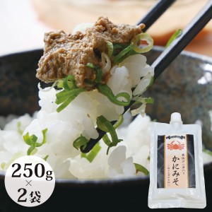 かにみそ カニミソ 蟹味噌 カニ味噌 かに味噌 500g(250g×2袋） 送料無料 兵庫県加工 ずわいがに ズワイガニ べにずわいがに ベニズワイ