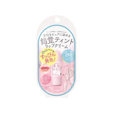 化妝保養品 SANA 素肌紀念日 裸漾輕甜潤唇膏-爛漫粉紅 1st (JN1726)