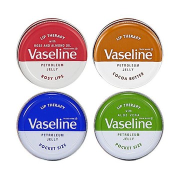 Vaseline 凡士林 護唇膏(圓罐) 20g 潤唇 唇部 護理 保濕 滋潤 修護 保養【好物底家】D150117