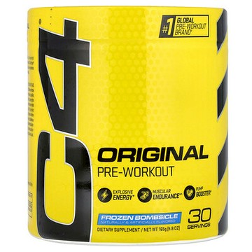 C4 / Cellucor, Original，鍛鍊前配方，冰棒口味，5.8 盎司（165 克）