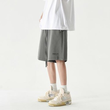 短褲男士夏季薄款寬松五分褲純棉美式籃球褲青少年大碼運動褲男褲