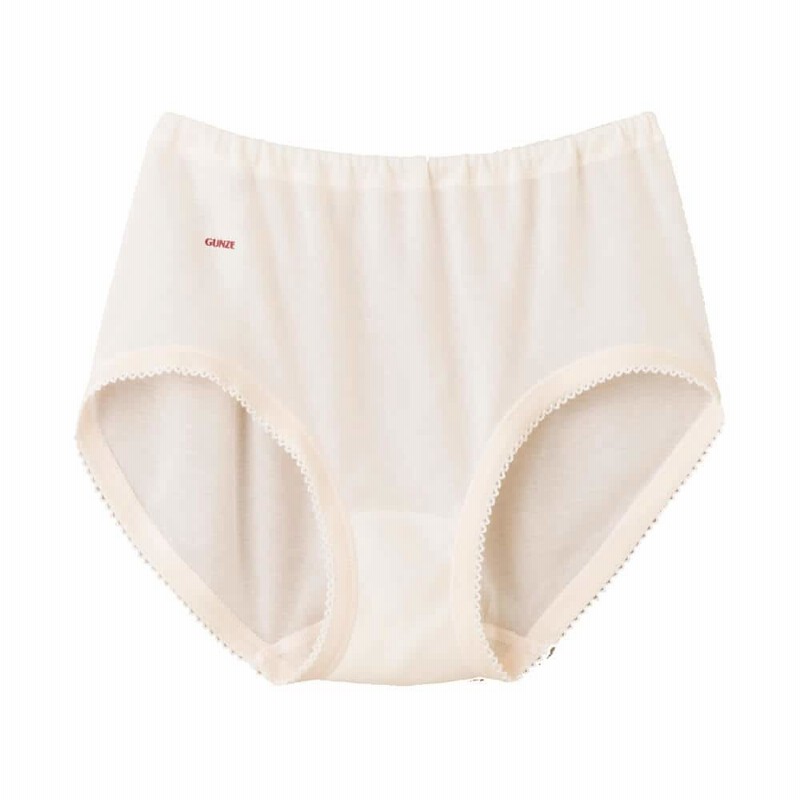 グンゼ 【強撚綿100％】ショーツ【SALE】 カームベージュ LL レディース 快適工房 GUNZE
