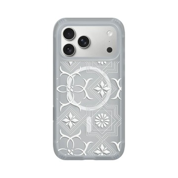iPhone 17 Pro Max AirX 流變灰 - 老屋顏 Old House Face - 壓花玻璃-方塊舞