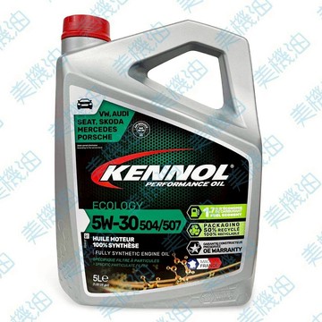【美機油】KENNOL ECOLOGY 504/507 5W30 全合成 汽車 柴油 機油 C3  LL04 1L 5L