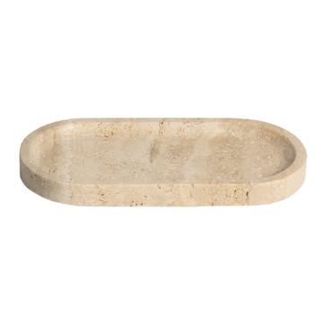 MYUMYU 沐慕家居 收納盤 25 x 12 x 2.5cm  大理石  1個