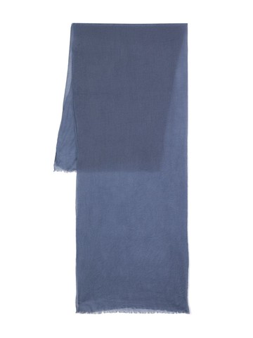 Polo Ralph Lauren - semi-sheer wool scarf - women - Wool - One Size - Blue