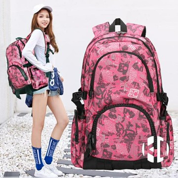 雙肩包女士14/15.6英寸大容量電腦背包運動休閒書包