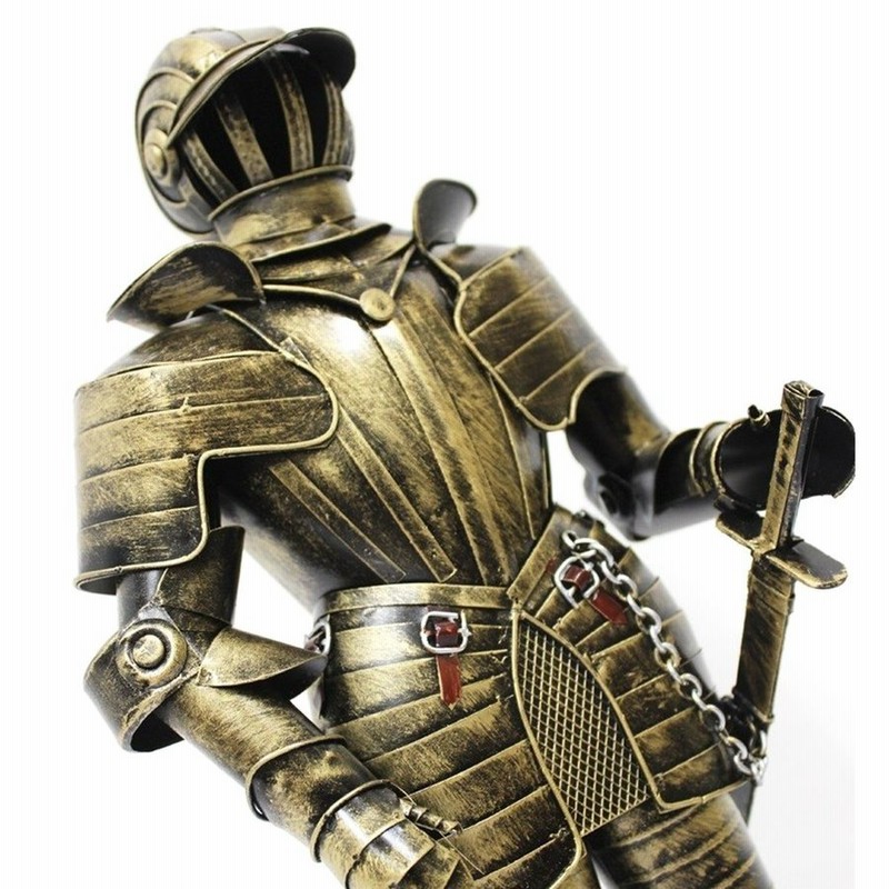 西洋甲冑人形 約幅18cmx奥行12cmx高さ47cm ゴールド 西洋 甲冑 鎧 兜 レプリカ アンティーク調 中世の騎士 ヨーロッパ 通販 Lineポイント最大0 5 Get Lineショッピング