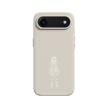 iPhone Air SolidX 貝殼灰 - NASA - 太空宇航員 (White)