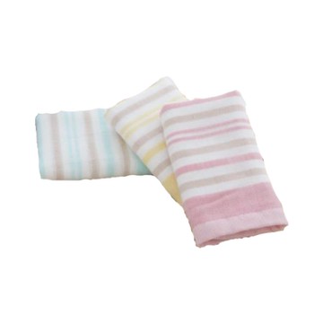 [台灣興隆毛巾] 麥克紗布童巾 6入混色