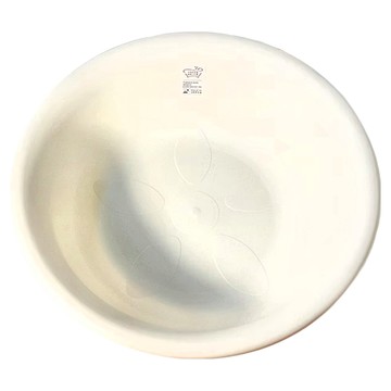 SANADA therm 臉盆 大 3入組 B-736 家用清潔洗衣洗菜洗碗多用途  白色 圓形  1組