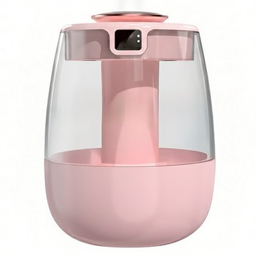 YUNMI 雙噴頭納米霧化水氧機濕度數顯智能加濕器  J10  粉色