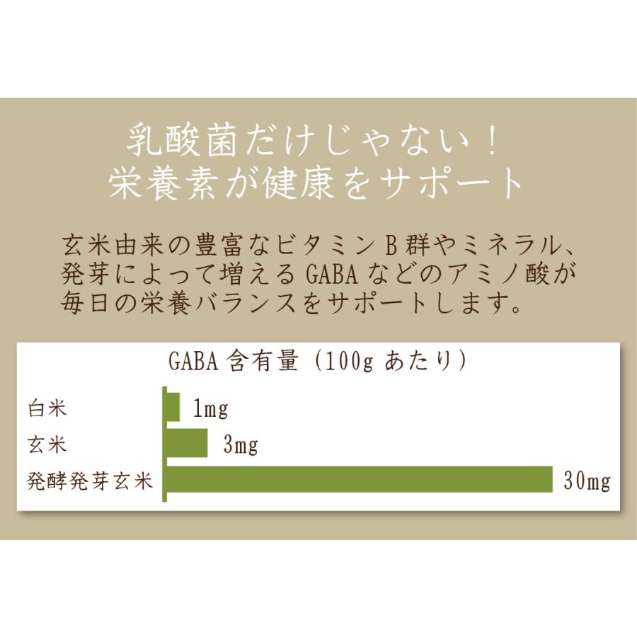 発酵発芽玄米 玄米ご飯 健康食 国内産 乳酸菌 植物性 発芽玄米