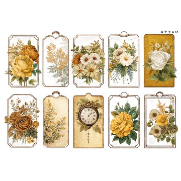 【10月新作】20-103-0070 剪裁紙・拼貼素材