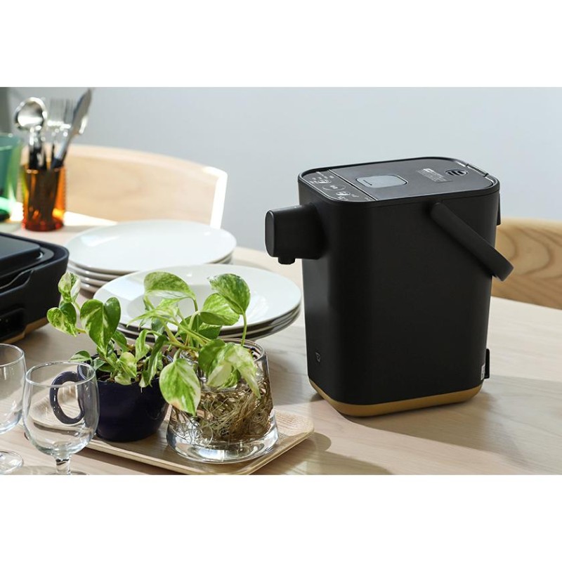 象印 電動ポット STAN ブラック スタンシリーズ」の電動ポットは