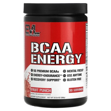 EVLution Nutrition, BCAA Energy®，混合水果味，10.16 盎司（288 克）