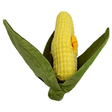 thirteen 拾參家居 藏食寵物玩具 趣味互動 柔軟材質 安全耐用  玉米  1個