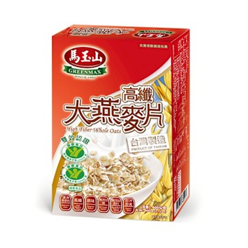 【馬玉山】高纖大燕麥片600g(盒) (健康雙認證)