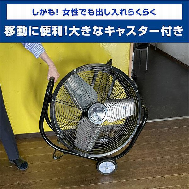 ナカトミ BF-75V 業務用扇風機 大型工場扇 工業扇 75cm 全閉式 ビッグ