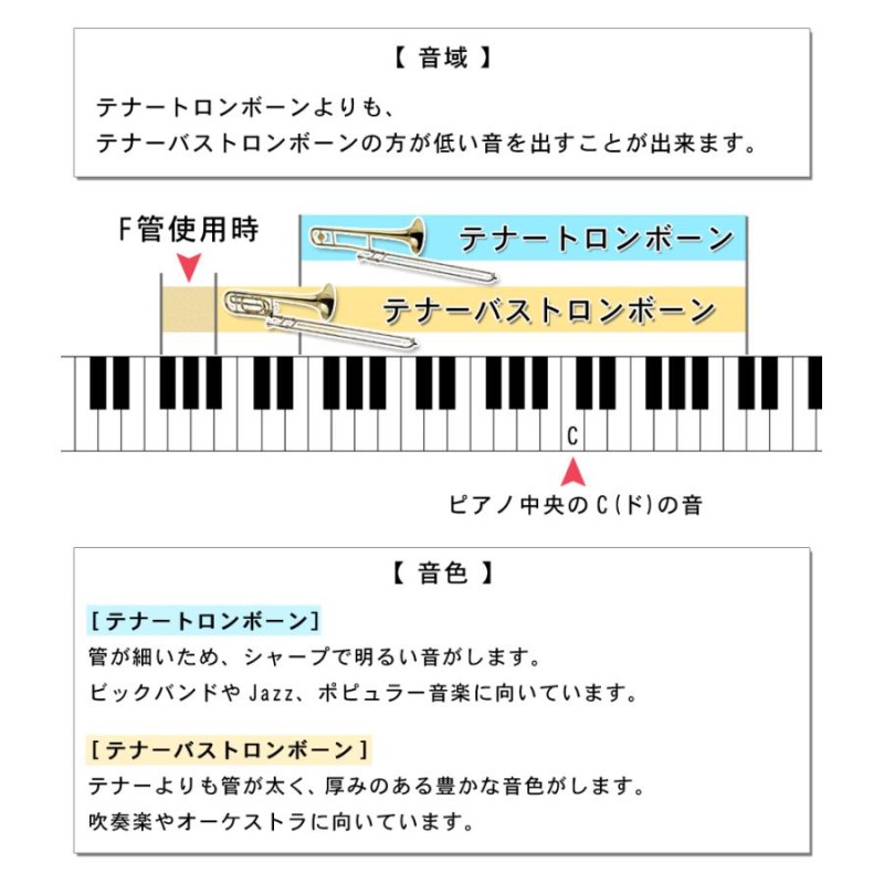 J.Michael Jマイケル テナーバストロンボーン B♭/F ラッカー仕上げ TB