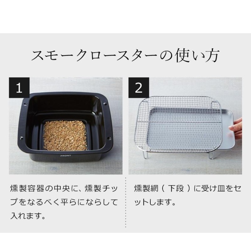 燻製器 家庭用 燻製機 スモーカー くん製 薫製 スモーク キッチン 温度調節 ［ GLICINE グリチネ 燻製スモークロースター ］ |  LINEブランドカタログ