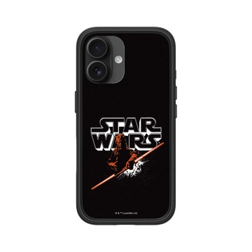 iPhone 16 Mod NX 黑 - 迪士尼-星際大戰 Star Wars - 達斯魔-星際大戰Logo
