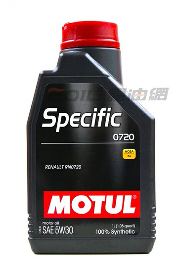 【APP下單6%回饋】MOTUL SPECIFIC 5W30 0720 C4 全合成機油