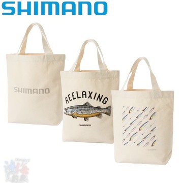 《SHIMANO》BA-011W 23年款 環保有機棉手提袋 中壢紅海釣具館