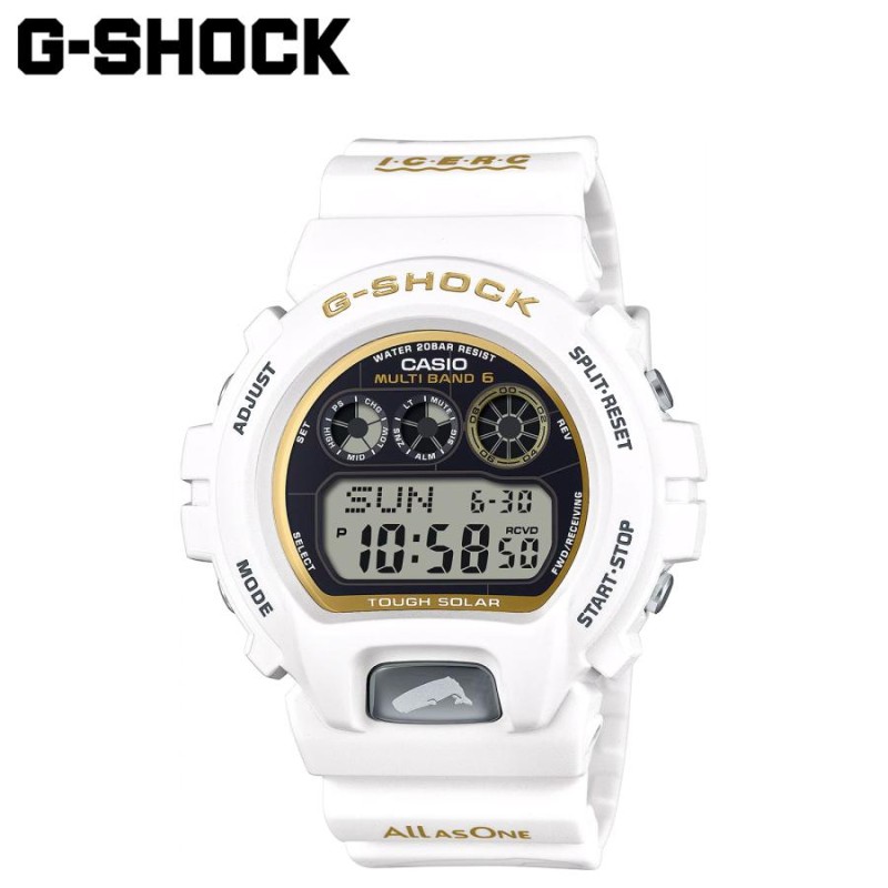 カシオ CASIO G-SHOCK 腕時計 GW-6904K-7JR ICERC Japan コラボ 限定 Love The Sea And The  Earth イルカ クジラ イルクジ メンズ レディース ホワイト 白 | LINEブランドカタログ