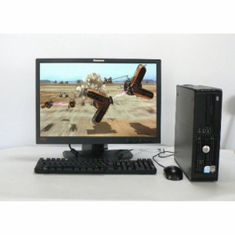 デスクトップパソコン 22型液晶付き Windows7 Dell デル Optiplex 760 Sff 中古品 通販 Lineポイント最大1 0 Get Lineショッピング