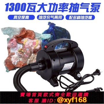 {可打統編 保固一年}大功率真空抽氣泵抽充兩用壓縮袋毛絨玩具抽氣機被子服裝抽真空泵