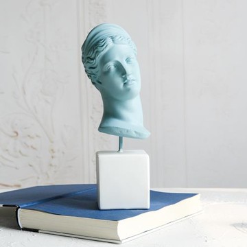 希臘女神人像雕塑樹脂擺件歐式家居客廳電視柜軟裝飾品擺設工藝品