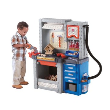 【華森葳兒童教玩具】 - STEP 2-豪華工作臺＋獨家買就送『切模綜合組-萬聖節』