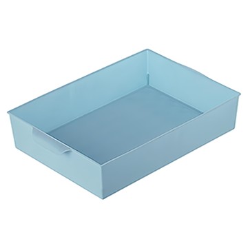 keyway vt40-1威登4號收納盒 4.8L 塑膠收納箱 居家收納好幫手  346X240X72mm  藍色  1入