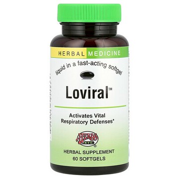 Herbs Etc., Loviral™，60 粒軟膠囊