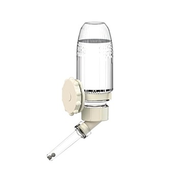 mini Animan 小動物專用飲水器組  小型容量透明瓶身 倉鼠/鸚鵡適用 70ml  白色 + 透明色  1組