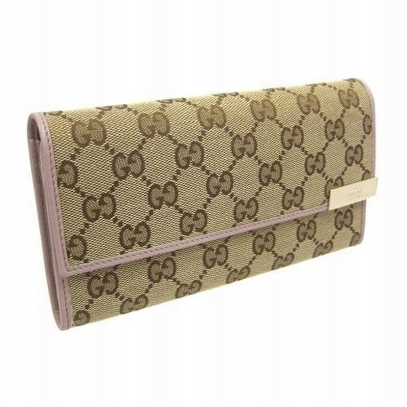 グッチ 長財布 GUCCI GGキャンバス レザー 291099 2120 | LINE