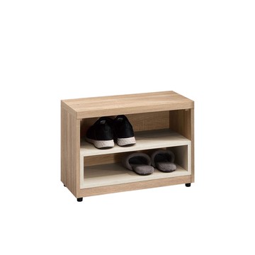 【H&D東稻家居】簡約2尺坐式鞋櫃(TJS1-07118)