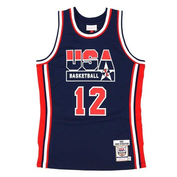 M&N Authentic球員版復古球衣 92 Dream Team #12 John Stockton