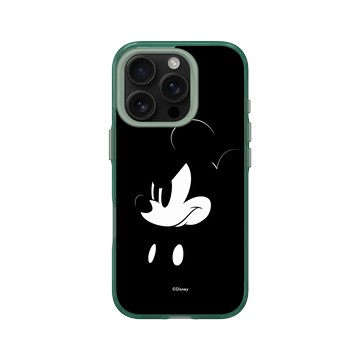 iPhone 16 Pro Clear 憂墨綠 - 迪士尼-米奇 Mickey - 米奇黑設計