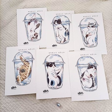 ME223-1結界系列明信片套組_barrier series postcard set