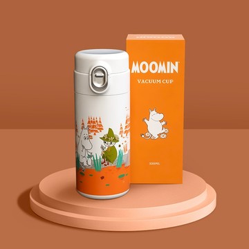 [快速出貨]【VIPO】嚕嚕米不鏽鋼保溫瓶-知心 320ml