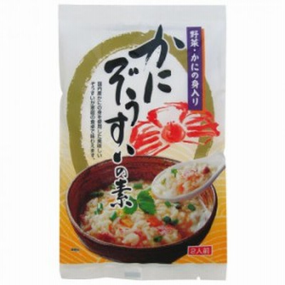 【納期目安：１週間】【送料無料】CMLF-1661585 マルヨ食品 かにぞうすいの素 335.8g×48個 06158 (CMLF1661585)