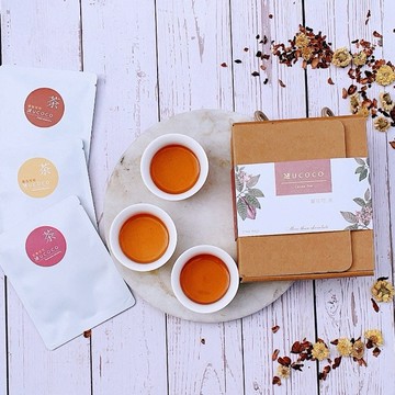 【暮朝食粹】Mucoco 莊園可可茶包禮盒  6入/盒 伴娘禮 抗氧化 菊花 果乾水 零卡路里