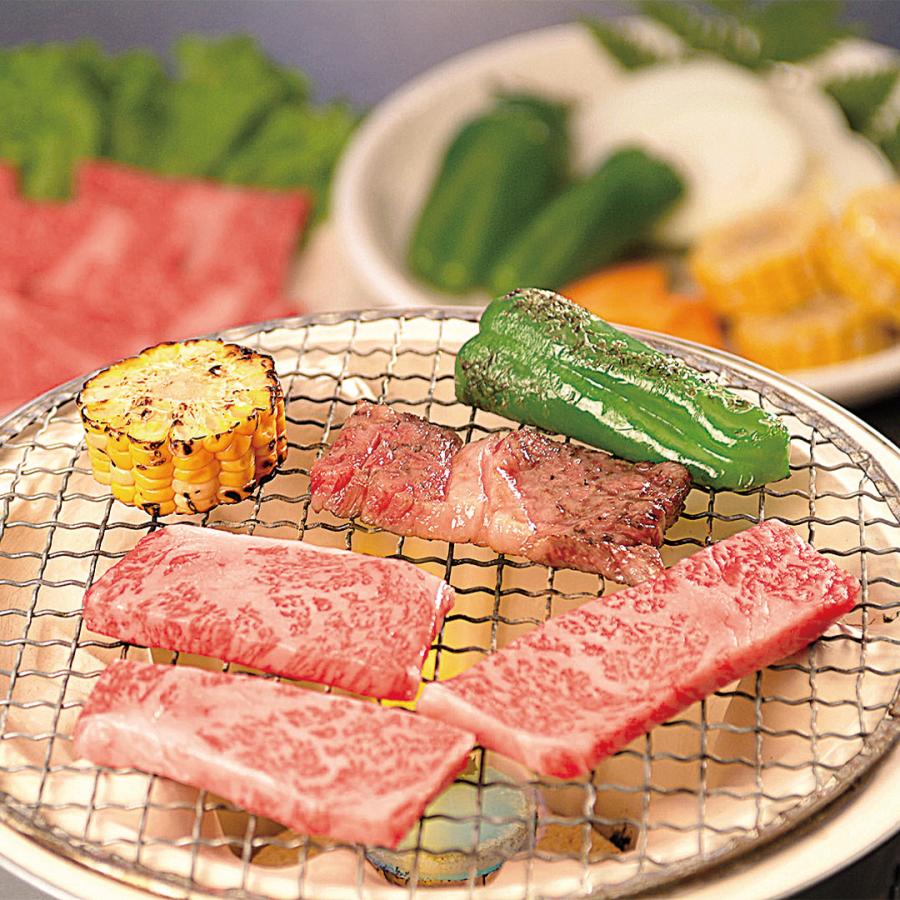 長野 信州アルプス牛 焼肉 焼肉用（モモ）400g（バラ）400g 