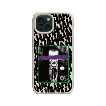 iPhone 15 SolidX 貝殼灰 - Joker - 小丑經典笑容