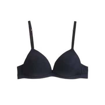 第六號樂園法式三角杯內衣女大胸顯小薄款文胸無痕無鋼圈胸罩夏